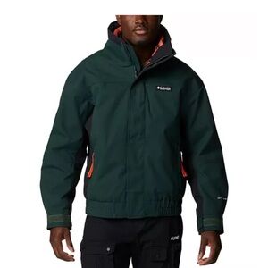 Columbia Men's Green Winter Coat 3-In-1